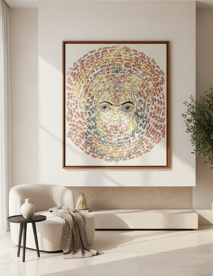 Hanumanji Painting - Image 3