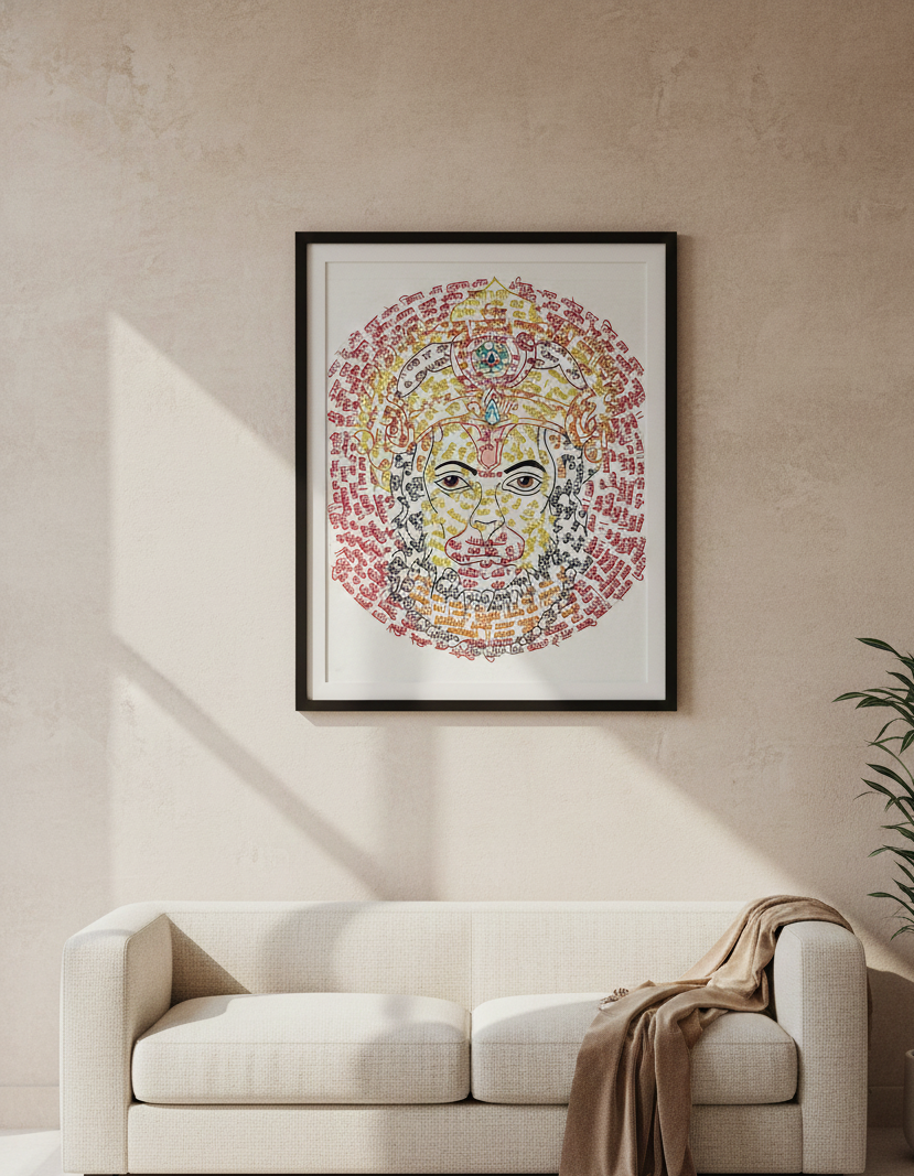 Hanumanji Painting - Image 6